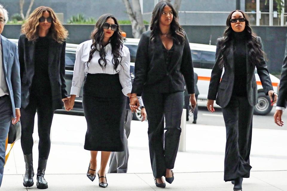 Ciara and Monica Show Up to Support Vanessa Bryant at Trial Over Crash Site Photos