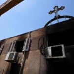 Egypt fire: Dozens dead in Giza Coptic church