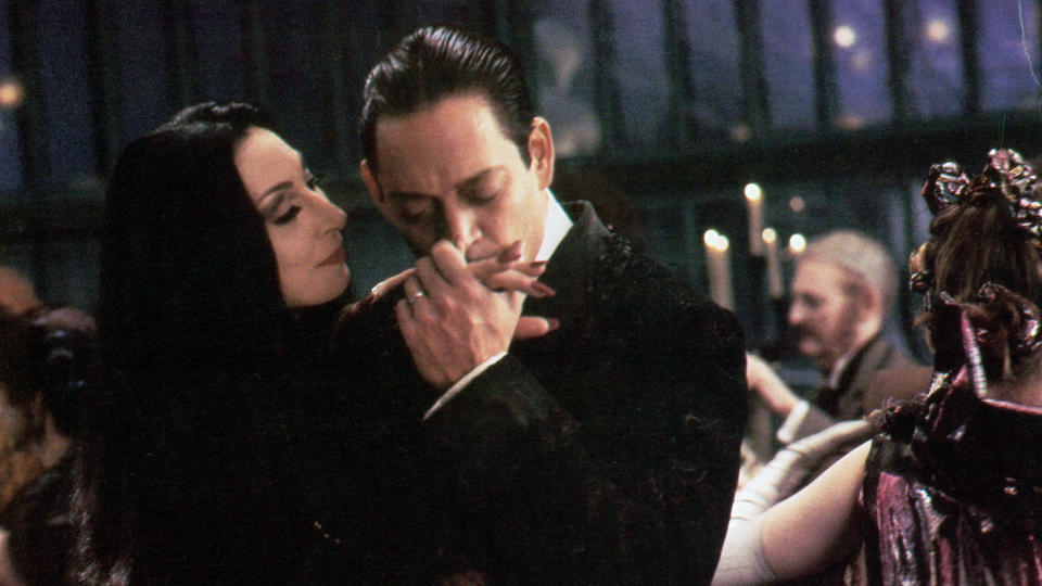 First look at Catherine Zeta-Jones as Morticia Addams in ‘Wednesday’