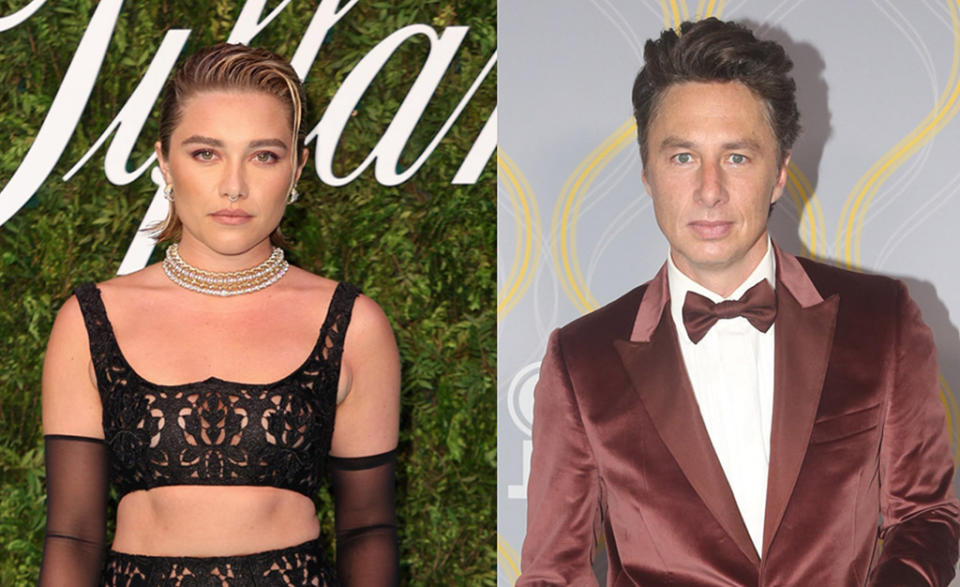 Florence Pugh confirms she and Zach Braff quietly split earlier this year