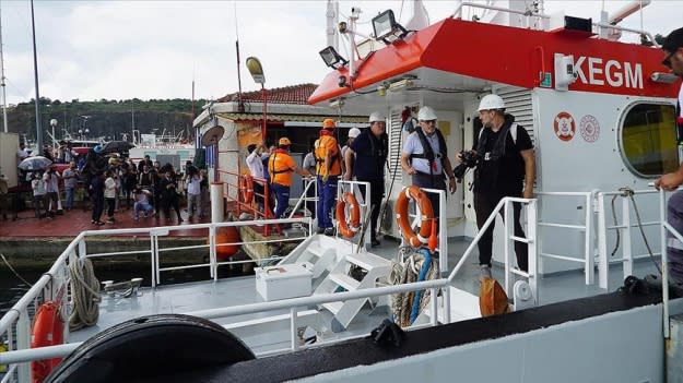 Inspection of first ship carrying Ukrainian grain is completed in Turkey