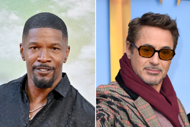 Jamie Foxx Says It’ll Be ‘Tough’ to Release His Shelved Comedy That Stars Robert Downey Jr. as a Mexican Man