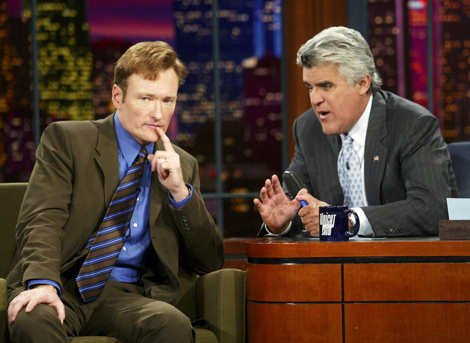 Jay Leno denies he ‘deliberately sabotaged’ Conan O’Brien to win back ‘Tonight Show’ job