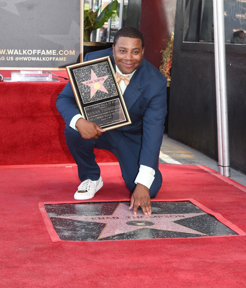 Kenan Thompson honored with star on Hollywood Walk of Fame