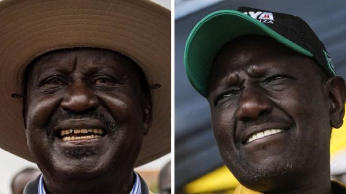 Kenya election result: Raila Odinga and William Ruto in close race