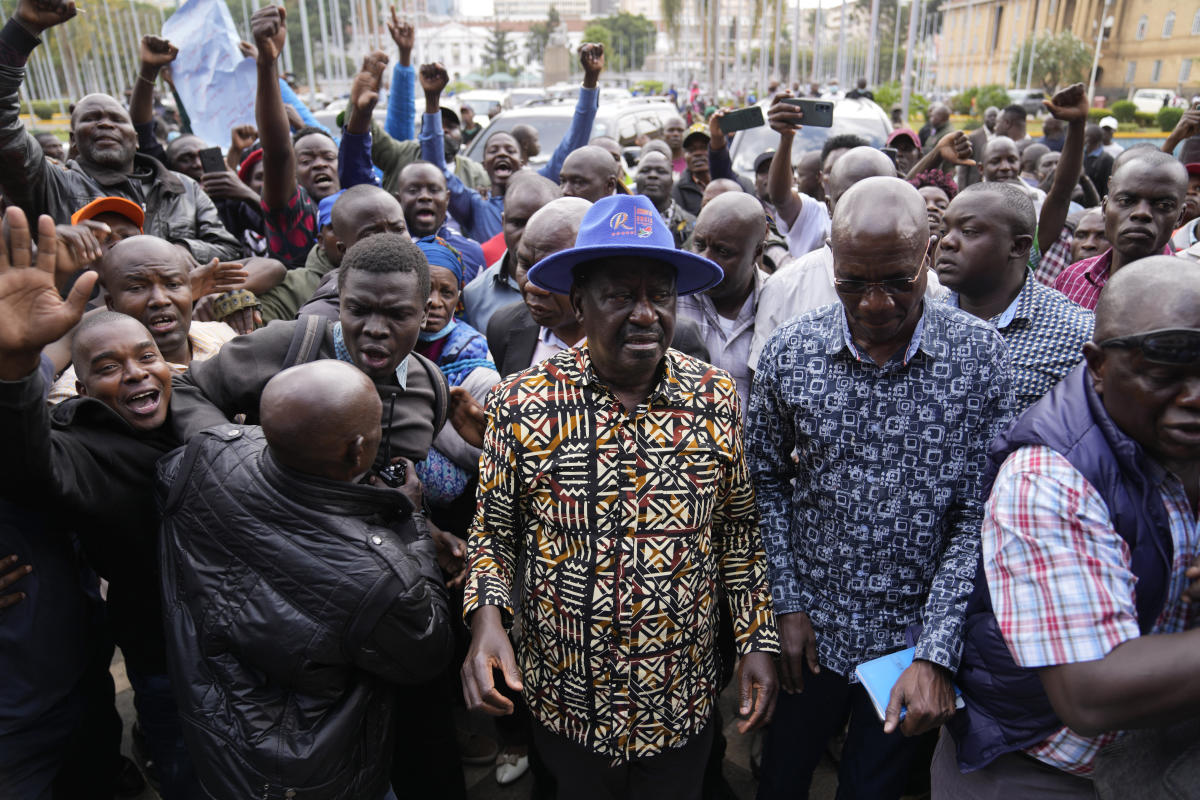 Kenya’s Odinga says he’ll challenge his close election loss