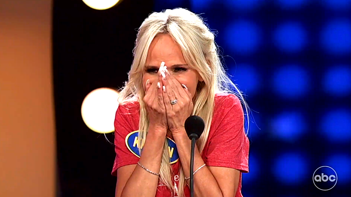 Kristin Chenoweth’s naughty answer stuns Steve Harvey on ‘Family Feud’: ‘I’m a good Christian girl, forgive me’