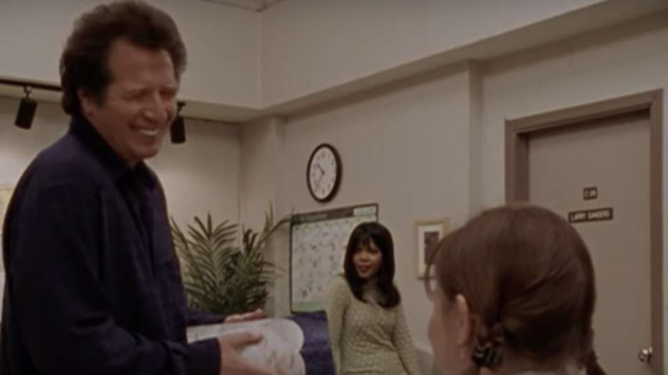 ‘Larry Sanders’ star Penny Johnson Jerald shares her favorite Garry Shandling memory as the classic HBO comedy turns 25