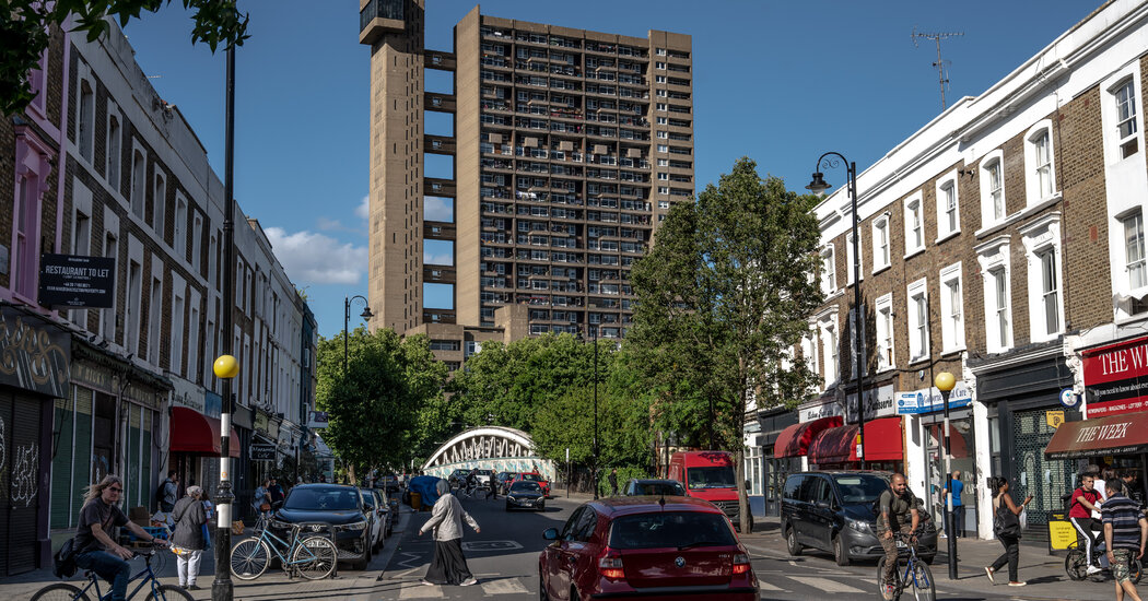 London’s Trellick Tower and a Development Debate