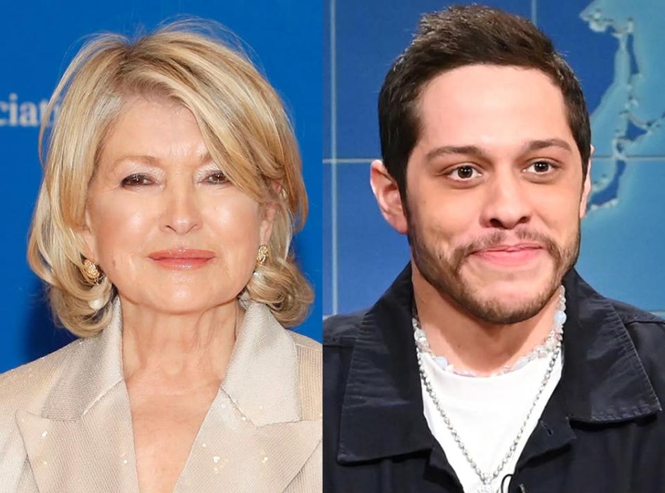 Martha Stewart Says Pete Davidson Is Like “the Son I Never Had”