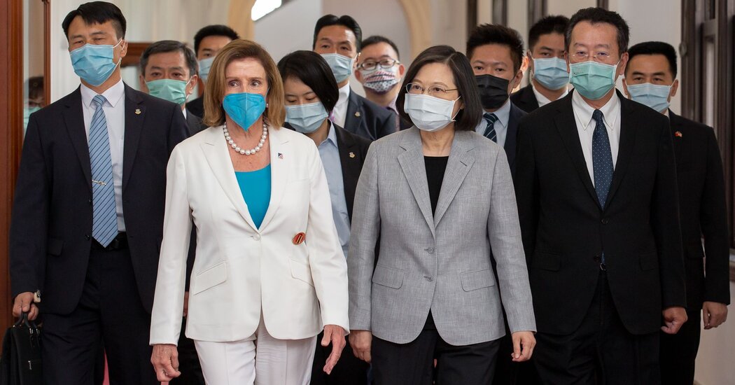 Pelosi Leaves Taiwan, but Tensions Rise in Her Wake