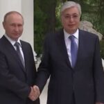 Putin announces joint RussianKazakh military exercises