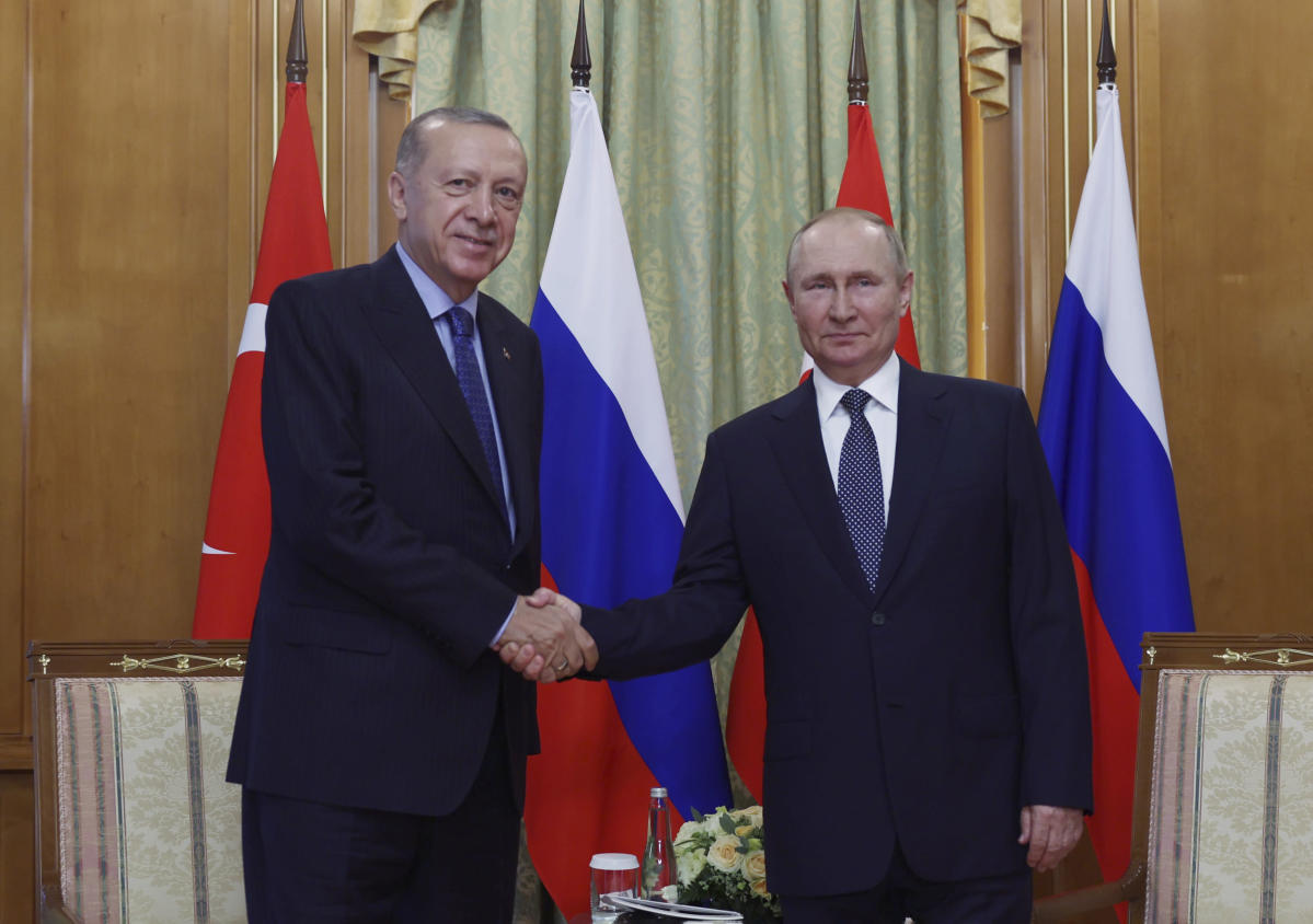 Putin hosts Erdogan for talks on trade, Ukraine, Syria