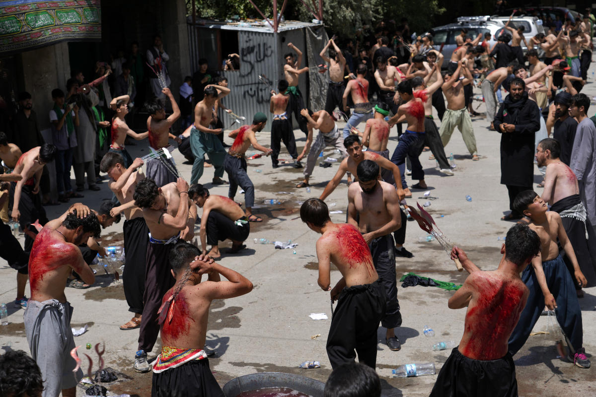 Shiite Muslims in Mideast mark solemn holy day of Ashoura