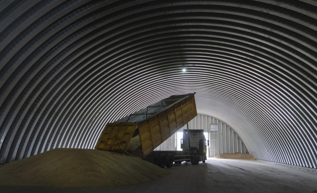 Ship reaches Ukraine to load up with wheat for hungry Africa