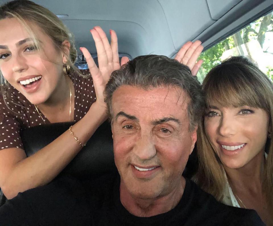 Sylvester Stallone Shares Family Photos amid Divorce in Birthday Tribute Post to Daughter Sophia