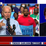 Tucker Carlson cuts into live Biden speech in an attempt to show mental decline but it backfires