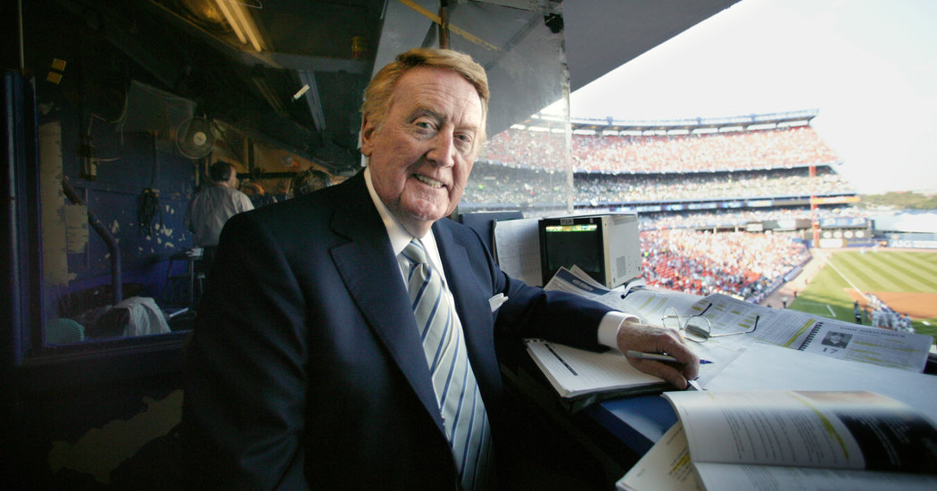 Vin Scully, Voice of the Dodgers for 67 Years, Dies at 94