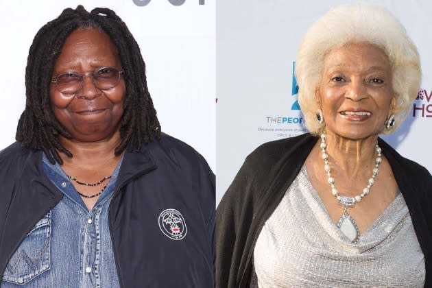 Whoopi Goldberg Remembers Nichelle Nichols as “First Black Person I’d Ever Seen Who Made it to the Future”