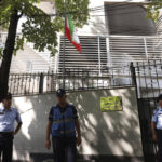 Albanian police force open Iranian Embassy after expulsions