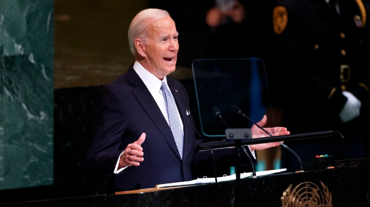 Biden hammers Russia’s war in Ukraine in address to UN