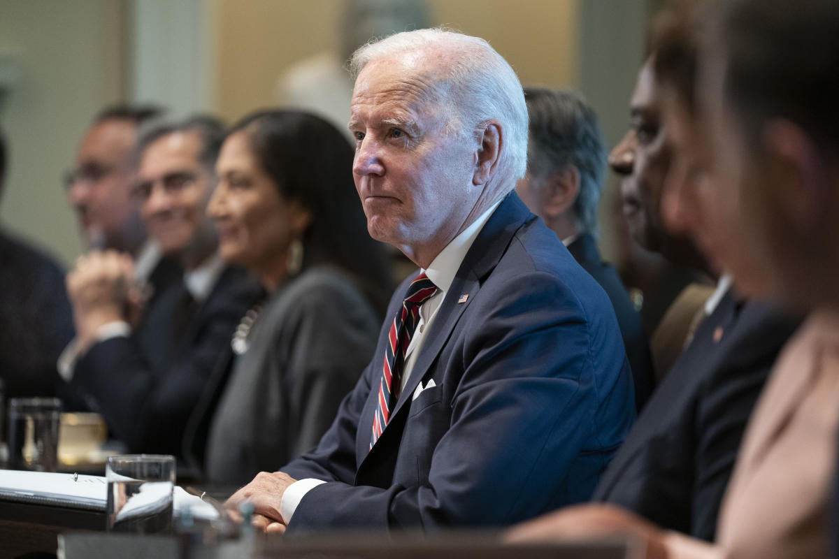 Biden touts legislative record as midterms approach