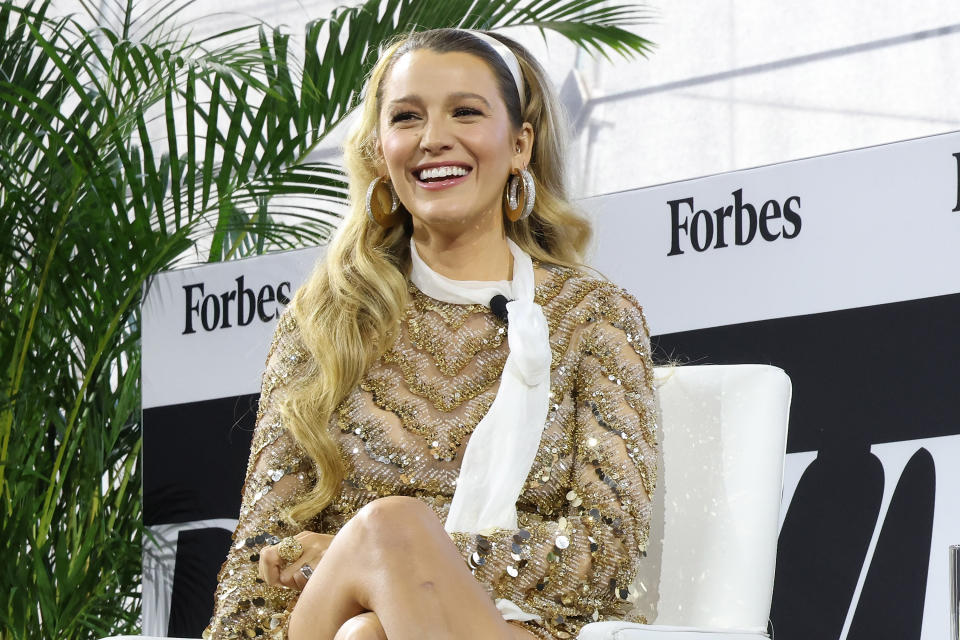 Blake Lively shares rare pregnancy photos, slams paparazzi waiting outside her house: ‘You freak me and my kids out’