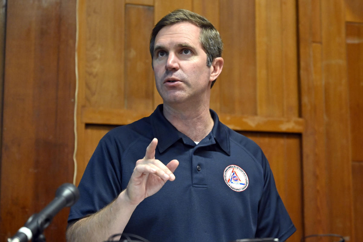 Crises forge Beshear’s role as Kentucky’s consoler in chief