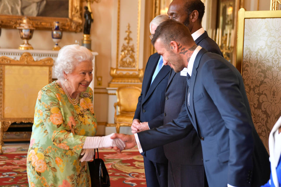 David Beckham waits 13 hours to view queen’s coffin: ‘It’s special to be here’