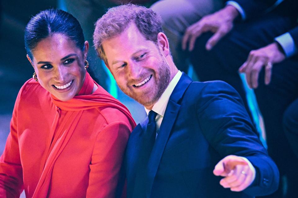 Duchess Meghan, Prince Harry return to UK to promote causes: ‘It is very nice to be back’