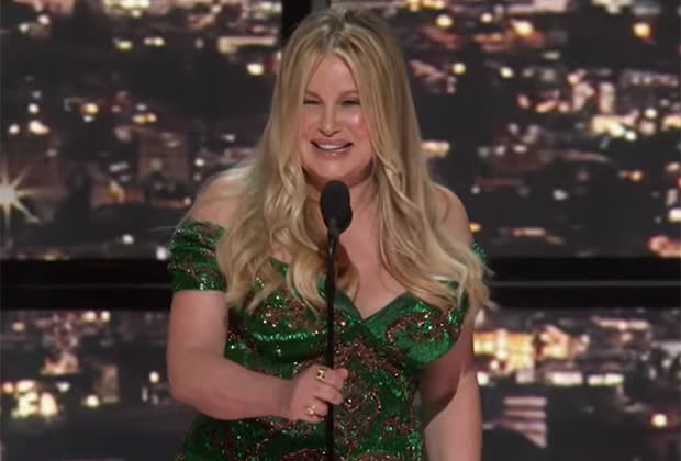 Emmys 2022: Jennifer Coolidge Wins Best Supporting Actress in a Limited Series for HBO’s The White Lotus