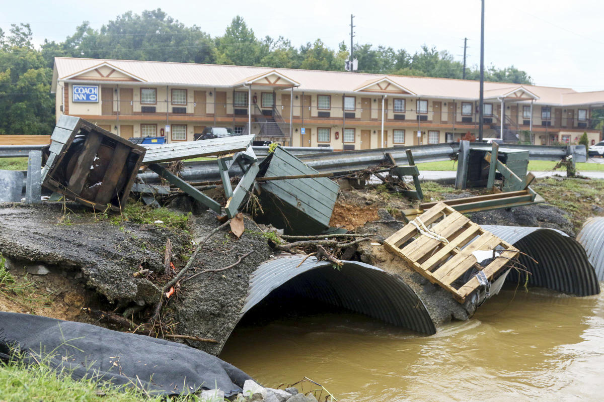 Flood threat continues in Georgia, other southern states