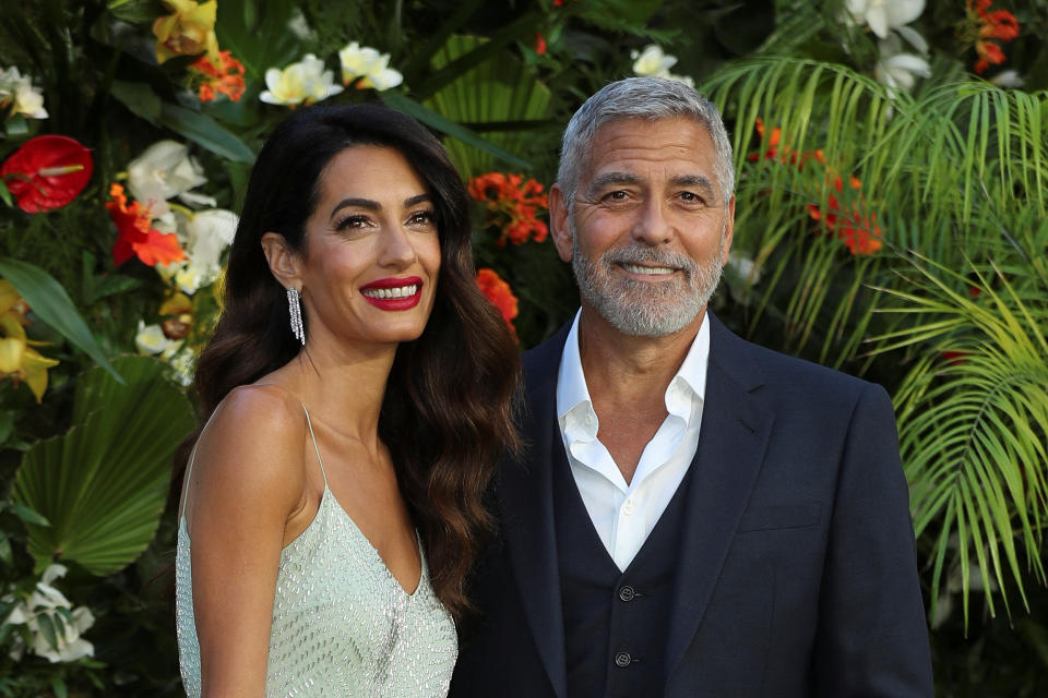 George Clooney and Amal Clooney say they’ve ‘never had an argument’