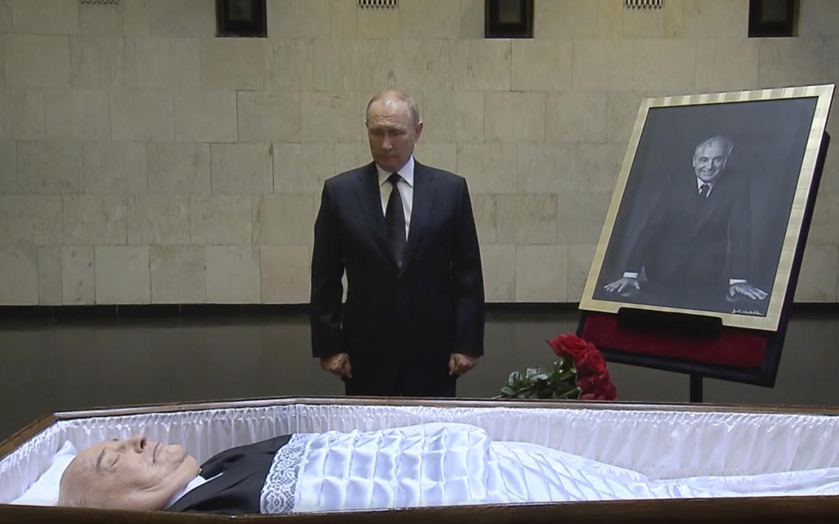 Gorbachev to be buried in low-key funeral snubbed by Putin