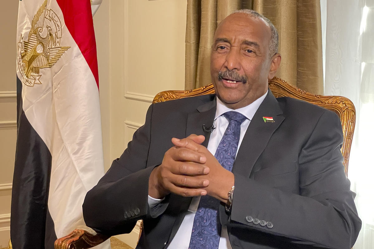 Interview: Sudan’s ruling general won’t run in elections