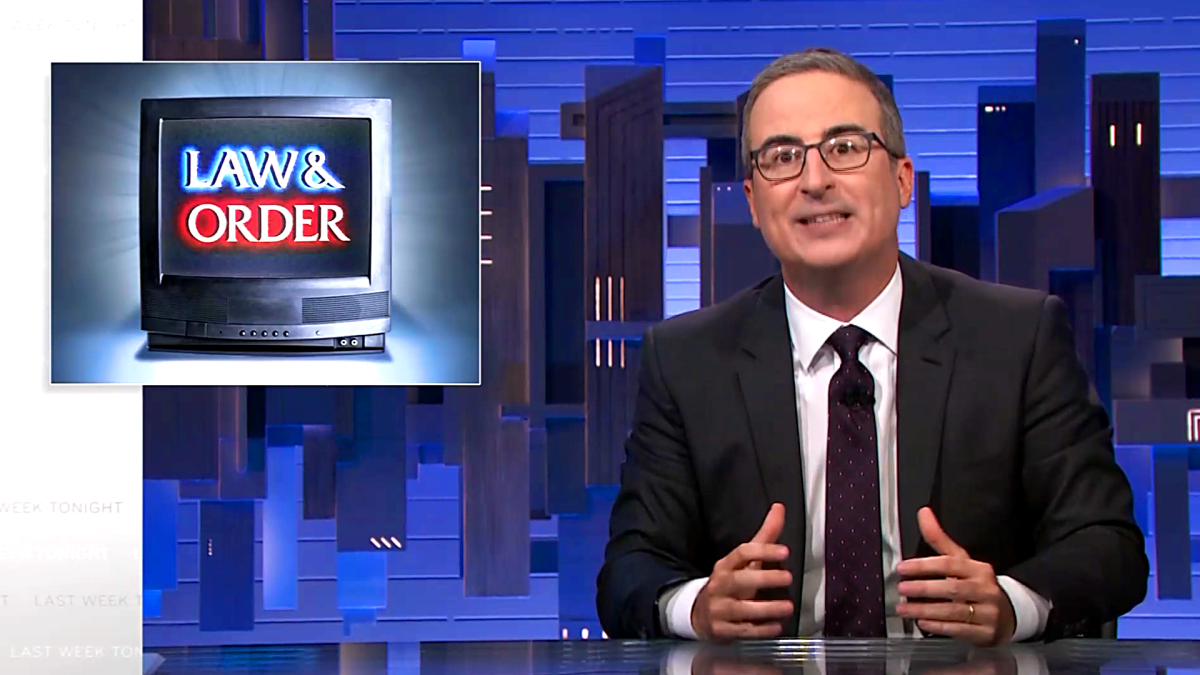 John Oliver accuses ‘Law & Order’ of ‘selling a complete fantasy’ about law enforcement