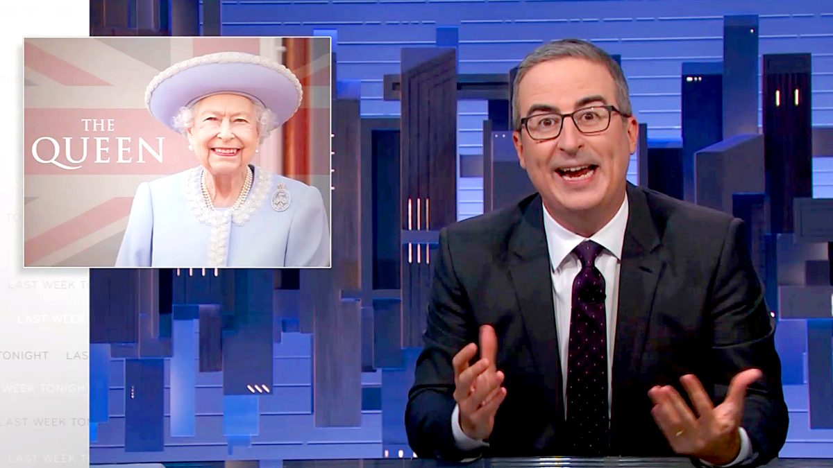 John Oliver says it’s ‘pretty s****y’ that his Queen Elizabeth joke was censored in the U.K.