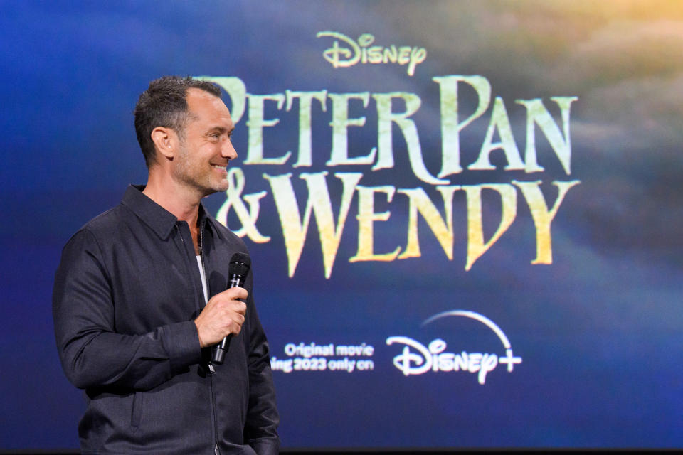 Jude Law says new role as Captain Hook in ‘Peter Pan & Wendy’ became ‘personal’