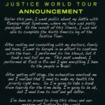 Justin Bieber Cancels Remaining Tour Dates to Make His Health the ‘Priority Right Now’