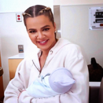 Khloé Kardashian shares never-before-seen footage of baby no. 2 being born