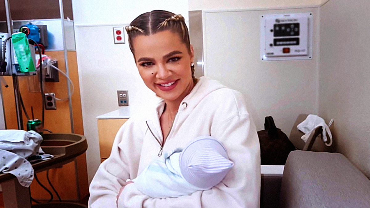 Khloé Kardashian shares never-before-seen footage of baby no. 2 being born