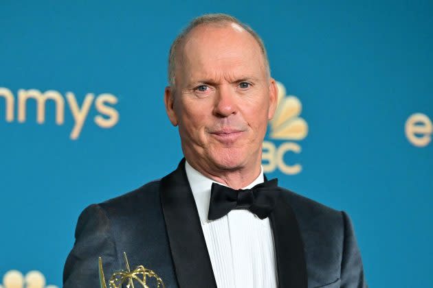 Michael Keaton On ‘Batgirl’ Axing & When We’ll See Batman Next – Emmys Backstage