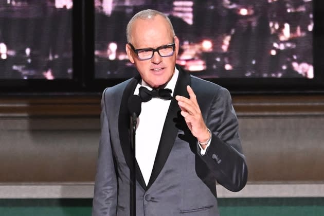 Michael Keaton Wins His First Emmy for ‘Dopesick,’ Calls Out His ‘Doubters’: ‘You Know What? We’re Cool’