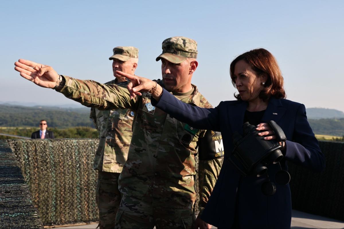 North Korea Launches Missiles After Kamala Harris DMZ Visit