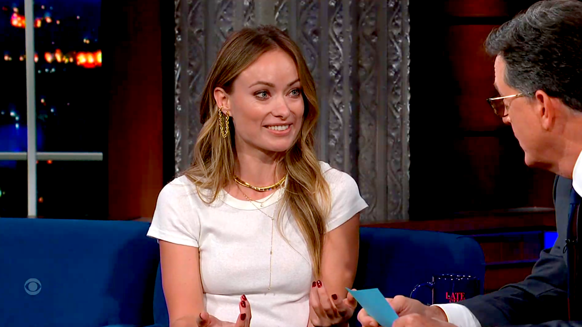 Olivia Wilde claims Harry Styles did not spit on Chris Pine: ‘People will look for drama anywhere’