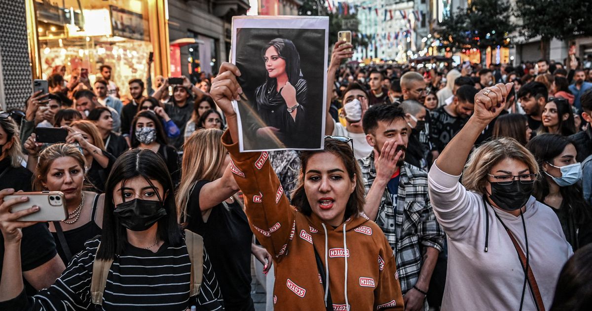 Photos Show Widespread Protests In Iran Over Kurdish Woman’s Death