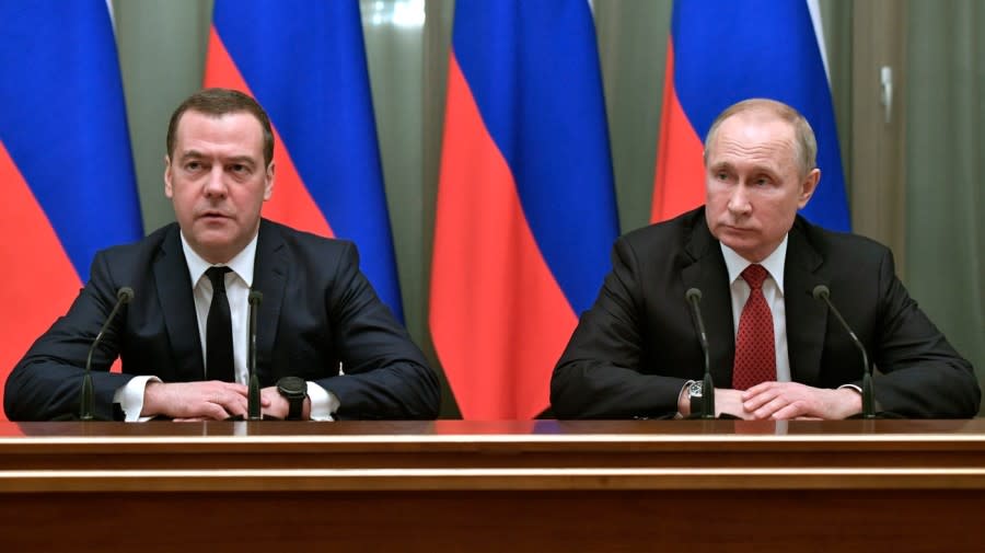 Putin nuclear threat ‘not a bluff,’ Medvedev says