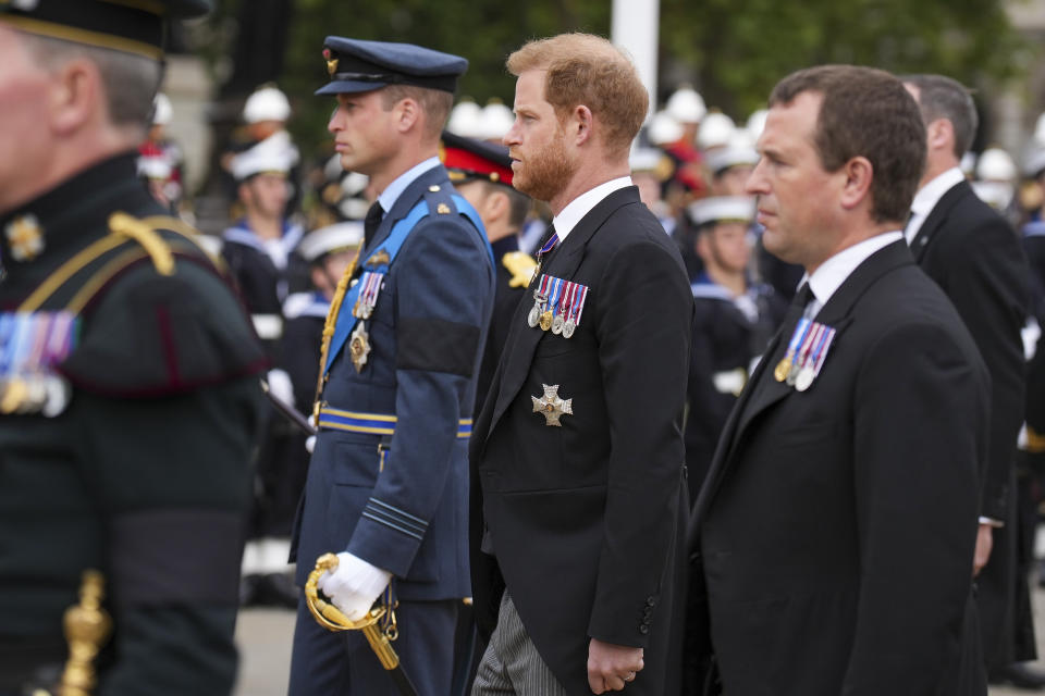 Queen’s funeral: Why Prince Harry wasn’t in military uniform but Prince William was