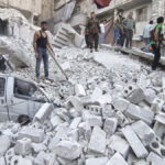 Report: Building collapses in north Syria, killing 11 people