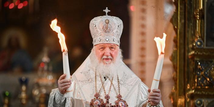 Russian Orthodox leader said Russian soldiers who die in the Ukraine war are committing a ‘sacrifice’ that ‘washes away all the sins’ as many citizens leave the country to avoid the draft